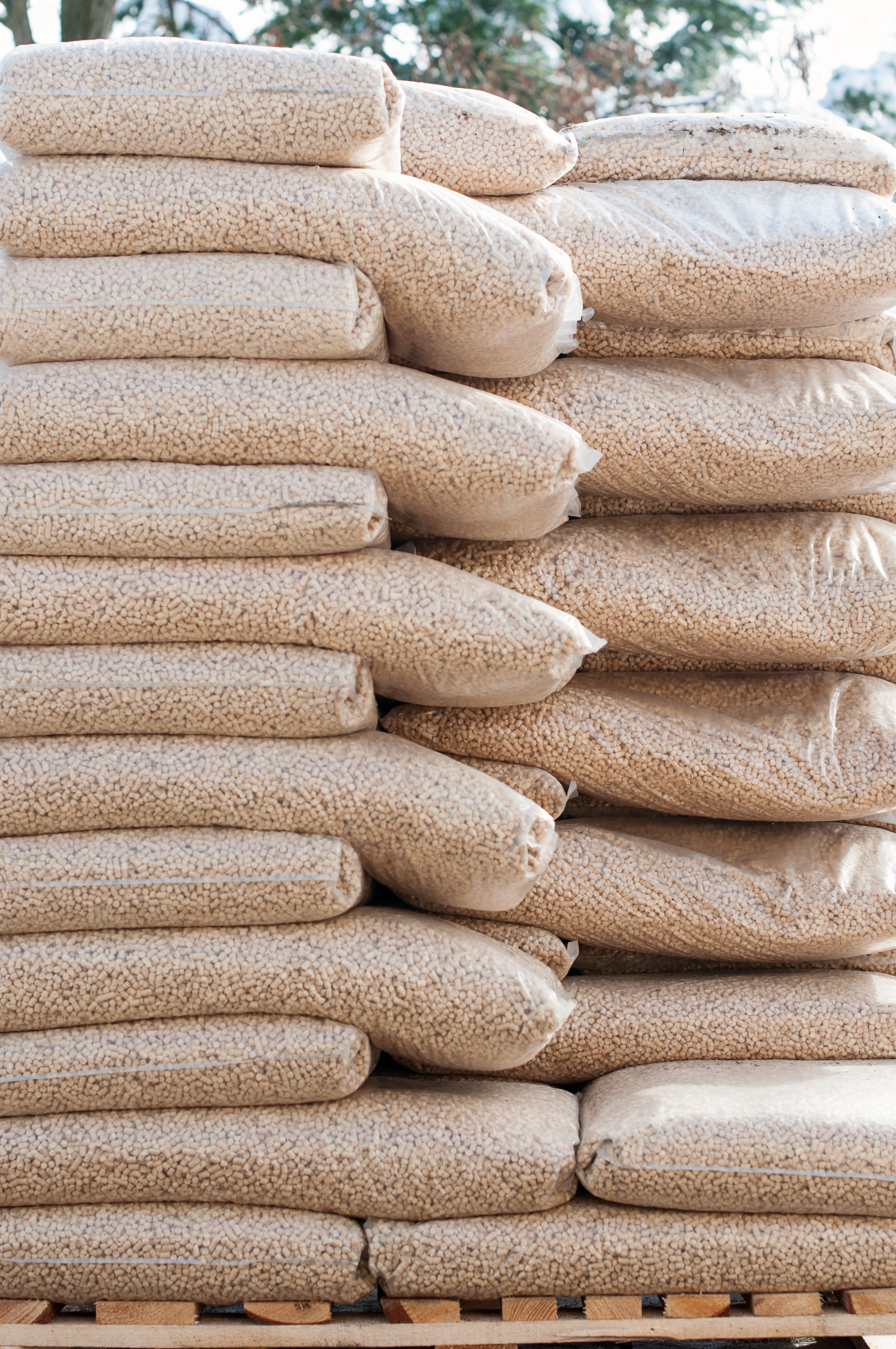 Pellets 15KG Säcke auf Palette (1050KG) - A1 ENPLUS