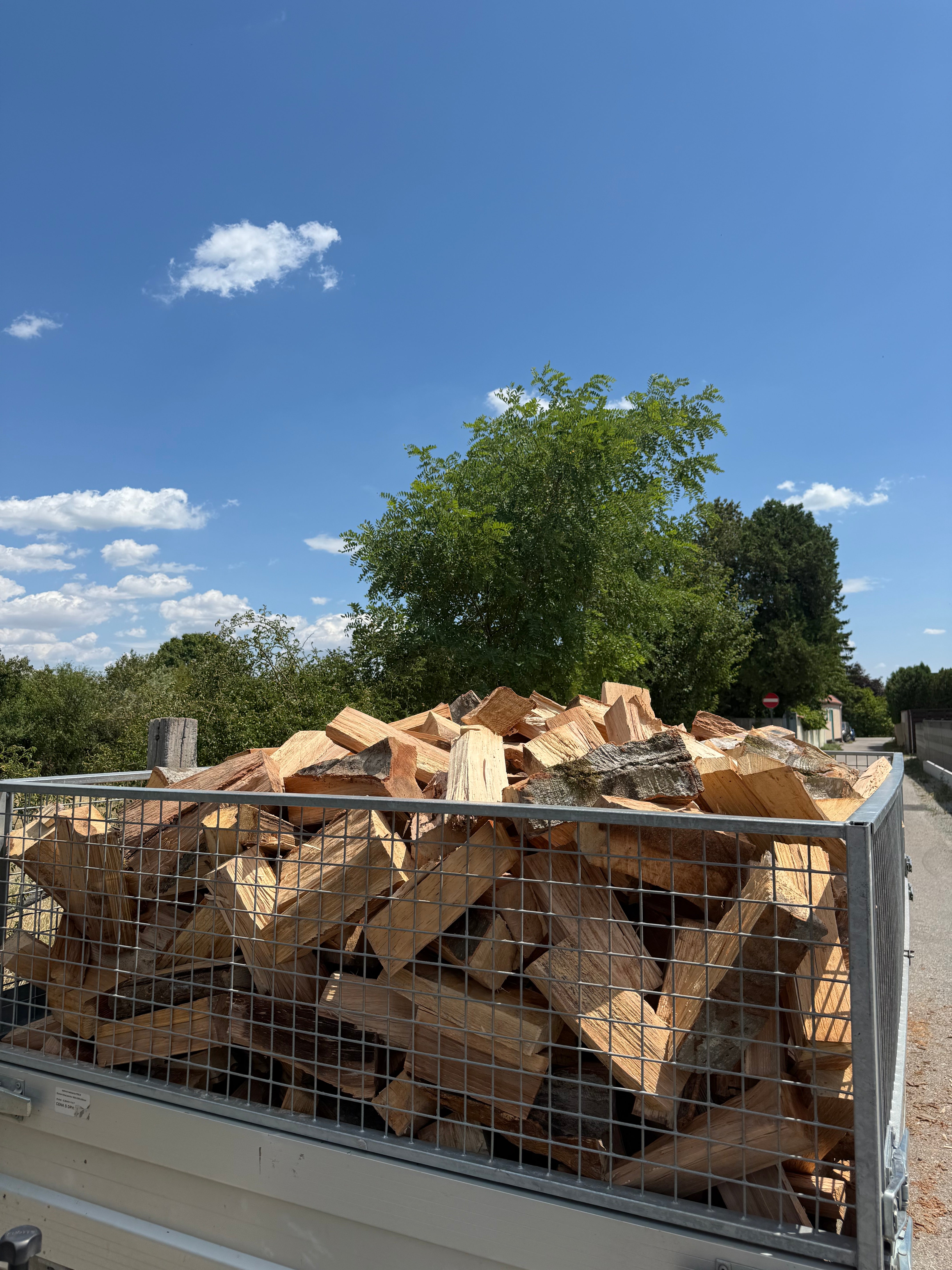 Brennholz Schüttraummeter Buche - Halbtrocken